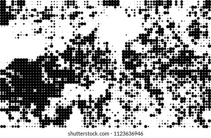Halftone texture black and white
