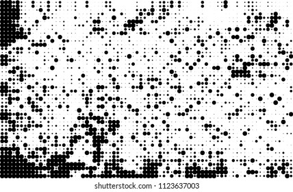 Halftone texture black and white