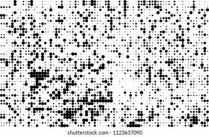 Halftone texture black and white