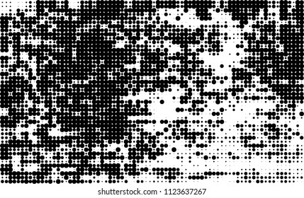 Halftone texture black and white