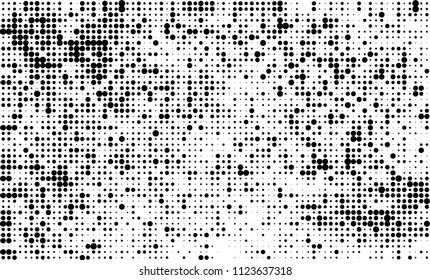 Halftone texture black and white