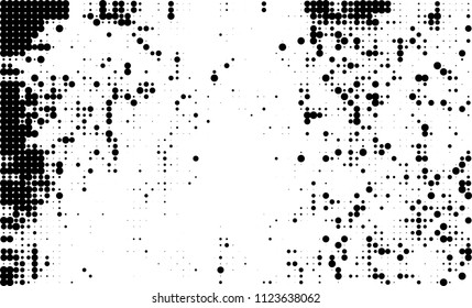 Halftone texture black and white