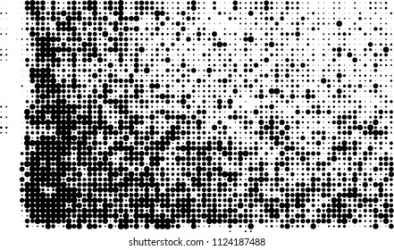 Halftone texture black and white