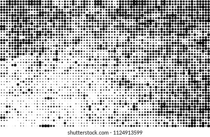 Halftone texture black and white