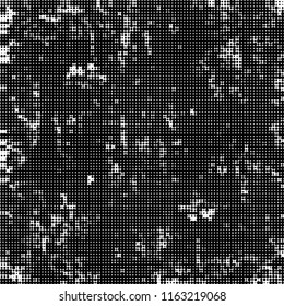 Halftone texture black and white