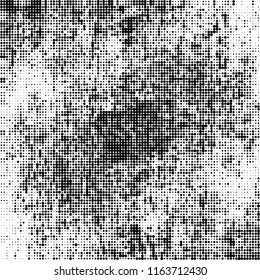 Halftone texture black and white
