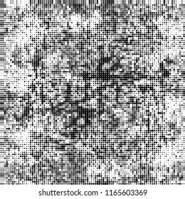 Halftone texture black and white