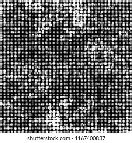 Halftone texture black and white