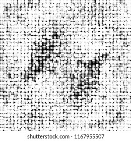 Halftone texture black and white