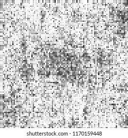 Halftone texture black and white