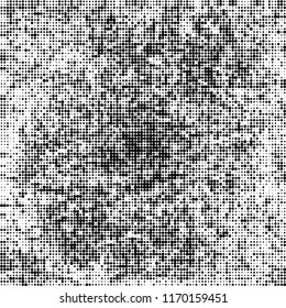 Halftone texture black and white