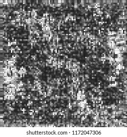 Halftone texture black and white