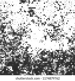 Halftone texture black and white