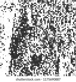 Halftone texture black and white