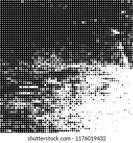 Halftone texture black and white