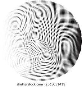 Halftone texture black and white