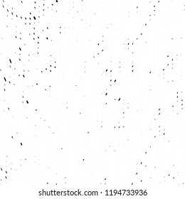 Halftone texture is black and white. Abstract monochrome background of dots. Vector pattern chaotic