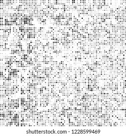 Halftone texture black and white. Abstract monochrome background of dots