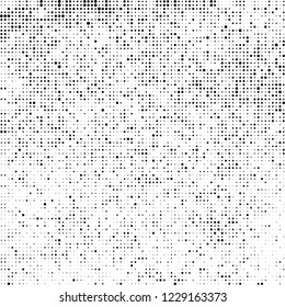 Halftone texture black and white. Abstract monochrome background of dots