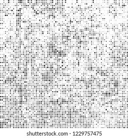 Halftone texture black and white. Abstract monochrome background of dots