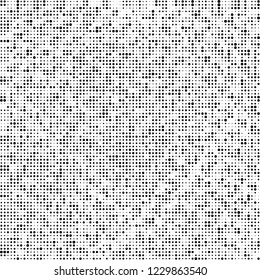 Halftone texture black and white. Abstract monochrome background of dots