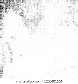 Halftone texture black and white. Abstract monochrome background of dots