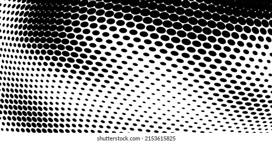 The halftone texture is black and white. A chaotic pattern of dots. Background for business cards, websites, catalogs