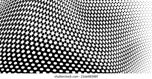 The halftone texture is black and white. A chaotic pattern of dots. Background for business cards, websites, catalogs