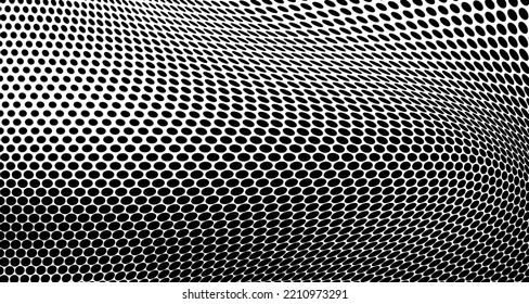 The halftone texture is black and white. A chaotic pattern of dots. Background for business cards, websites, catalogs