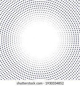 Textura de semitono con puntos azules. Minimalismo, vector. Antecedentes para afiches, sitios web, tarjetas de visita, postales, diseño interior.
