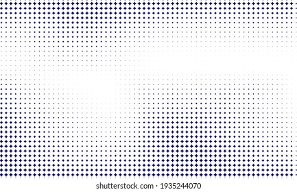 Halftone texture with blue dots. Minimalism, vector. Background for posters, websites, business cards, postcards, interior design