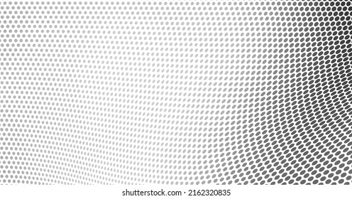 La textura media es monocroma caótico. Resumen del fondo de puntos de las olas en blanco y negro. Fondo para el diseño de sitios web, tarjetas de visita, carteles