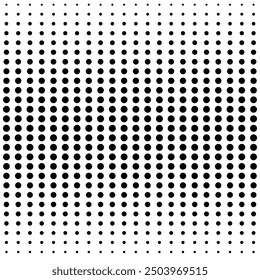 Halftone texture with dots, seamless black dot backdrop, texture, pattern, overlay, dotted gradient halftone background