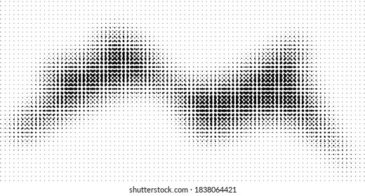 Halftone texture with dots. Vector. Modern background for posters, websites, web pages, business cards, postcards, interior design. Punk, pop, grunge in vintage style. Minimalism. 