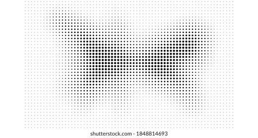 Halftone texture with dots. Vector. Modern background for posters, websites, web pages, business cards, postcards, interior design. Punk, pop, grunge in vintage style. Minimalism. 