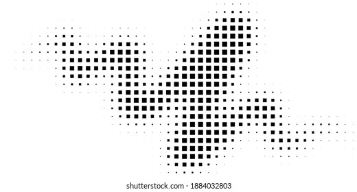 Halftone texture with dots. Vector. Modern background for posters, websites, web pages, business cards, postcards, interior design. Punk, pop, grunge in vintage style. Minimalism. 