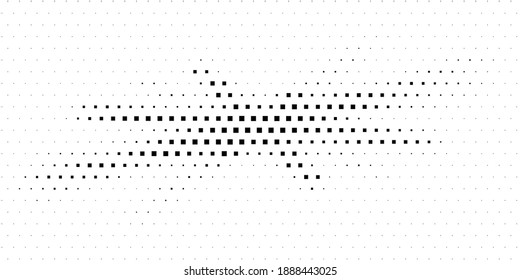 Halftone texture with dots. Vector. Modern background for posters, websites, web pages, business cards, postcards, interior design. Punk, pop, grunge in vintage style. Minimalism. 