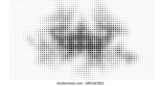 Halftone texture with dots. Vector. Modern background for posters, websites, web pages, business cards, postcards, interior design. Punk, pop, grunge in vintage style. Minimalism. 