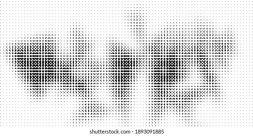 Halftone texture with dots. Vector. Modern background for posters, websites, web pages, business cards, postcards, interior design. Punk, pop, grunge in vintage style. Minimalism. 
