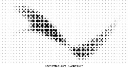 Halftone texture with dots. Vector. Modern background for posters, websites, web pages, business cards, postcards, interior design. Punk, pop, grunge in vintage style. Minimalism. 
