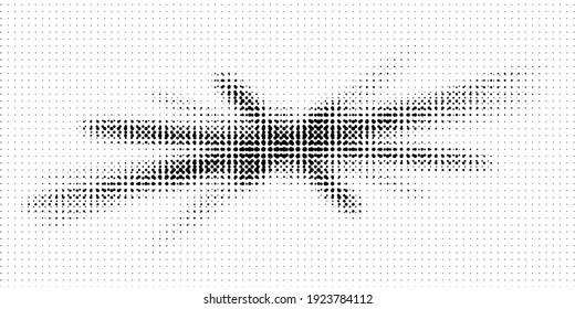 Halftone texture with dots. Vector. Modern background for posters, websites, web pages, business cards, postcards, interior design. Punk, pop, grunge in vintage style. Minimalism. 