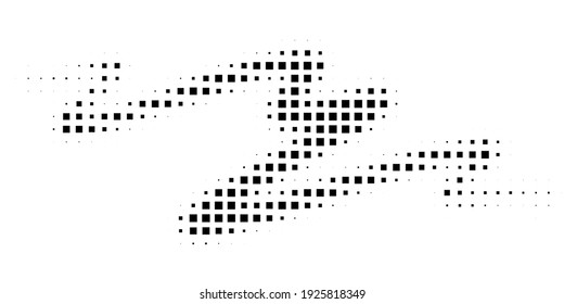 Halftone texture with dots. Vector. Modern background for posters, websites, web pages, business cards, postcards, interior design. Punk, pop, grunge in vintage style. Minimalism. 