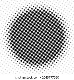 Halftone texture with dots. Vector. Modern background for posters, websites, web pages, business cards, postcards, interior design. Punk, pop, grunge in vintage style. Minimalism.