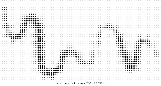 Halftone texture with dots. Vector. Modern background for posters, websites, web pages, business cards, postcards, interior design. Punk, pop, grunge in vintage style. Minimalism.