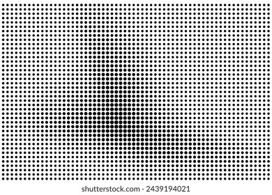 Halftone texture with dots. Vector. Modern background for posters, websites, web pages, business cards, postcards, interior design. Punk, pop, grunge in vintage style. Minimalism.