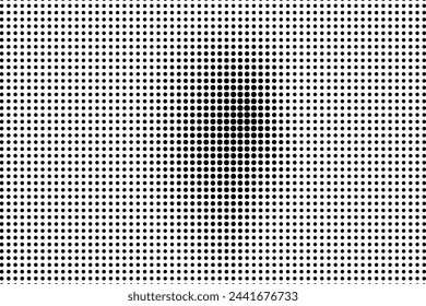 Halftone texture with dots. Vector. Modern background for posters, websites, web pages, business cards, postcards, interior design. Punk, pop, grunge in vintage style. Minimalism.