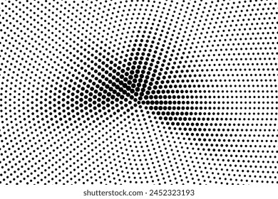 Halftone texture with dots. Vector. Modern background for posters, websites, web pages, business cards, postcards, interior design. Punk, pop, grunge in vintage style. Minimalism.