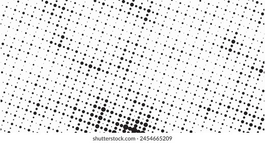Halftone texture with dots. Vector. Modern background