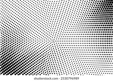 Halftone texture with dots. Vector. Modern background for posters, websites, web pages, business cards, postcards, interior design. Punk, pop, grunge in vintage style. Minimalism.