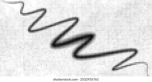 Halftone texture with dots. Vector. Modern background for posters, websites, web pages, business cards, postcards, interior design. Punk, pop, grunge in vintage style
